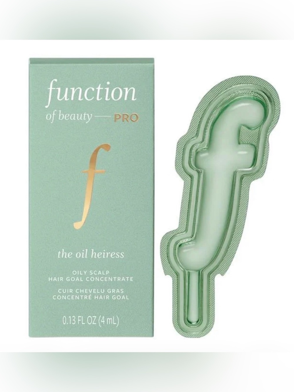 FUNCTION OF BEAUTY- Pro The Oil Heiress Oily Scalp Hair Goal Concentrate